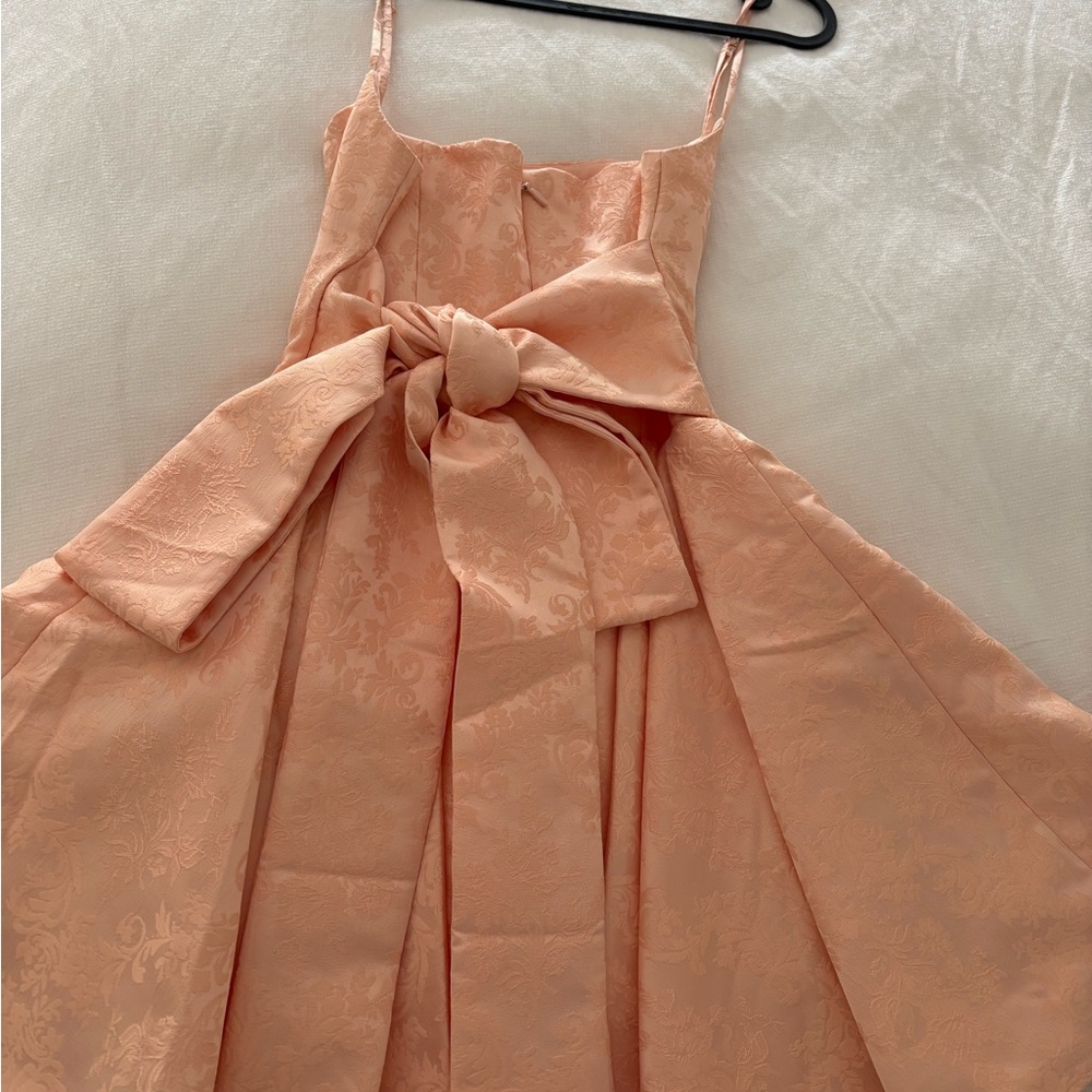 House of CB Jacquard Mini Bow Gown/dress - Picture 4 of 8